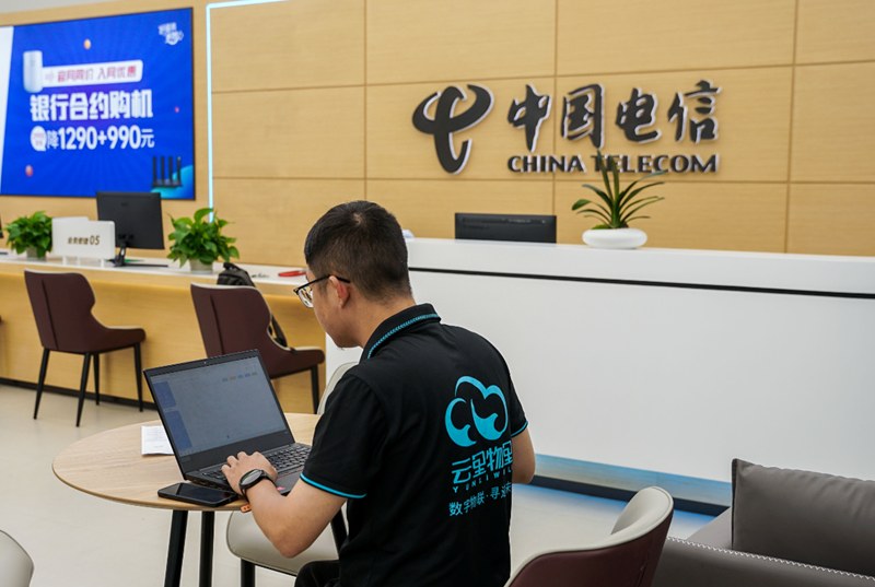 蓝狮在线与中国电信.png
